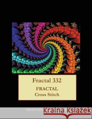 Fractal 332: Fractal cross stitch pattern George, Kathleen 9781547194797 Createspace Independent Publishing Platform