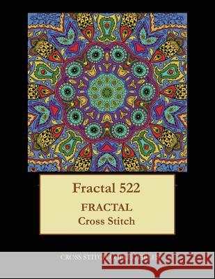 Fractal 522: Fractal cross stitch pattern George, Kathleen 9781547195183 Createspace Independent Publishing Platform