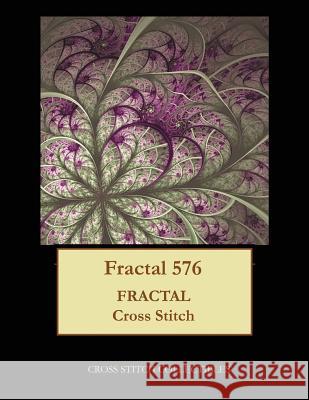 Fractal 576: Fractal cross stitch pattern George, Kathleen 9781547198740 Createspace Independent Publishing Platform