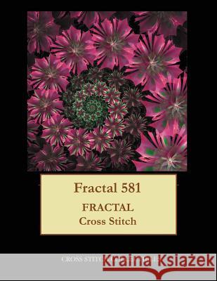 Fractal 581: Fractal cross stitch pattern George, Kathleen 9781547220885