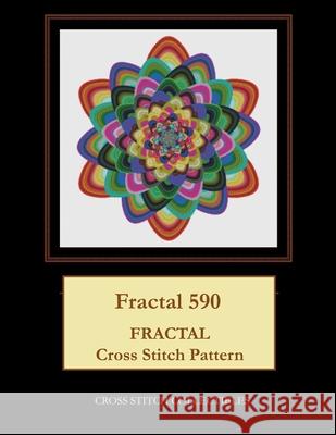 Fractal 590: Fractal cross stitch pattern George, Kathleen 9781547221301