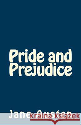 Pride and Prejudice Jane Austen 9781547255832