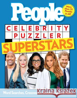 People Celebrity Puzzler Superstars: Word Searches, Crosswords, Second Looks, and More The Editors of People 9781547820023 People