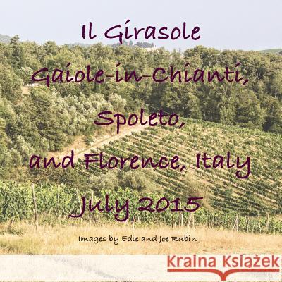 Il Girasole, Gaiole-in-Chianti ... Rubin, Edith 9781548099527 Createspace Independent Publishing Platform