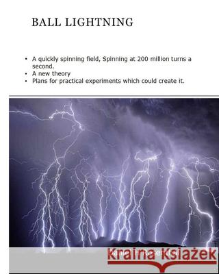 Ball Lightning: A quickly spinning field Daniel H Rosenthal 9781548217761