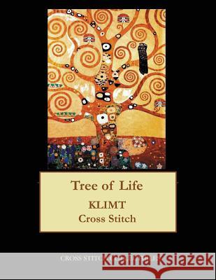 Tree of Life: Gustav Klimt cross stitch pattern George, Kathleen 9781548301200 Createspace Independent Publishing Platform
