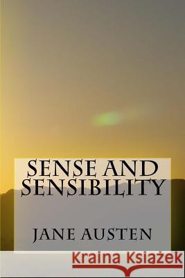 Sense and Sensibility Jane Austen 9781548305161 Createspace Independent Publishing Platform