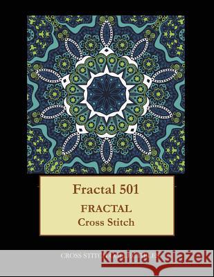 Fractal 501: Fractal cross stitch pattern George, Kathleen 9781548507992 Createspace Independent Publishing Platform