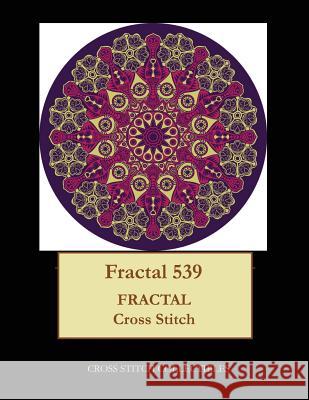 Fractal 539: Fractal cross stitch pattern George, Kathleen 9781548554514 Createspace Independent Publishing Platform