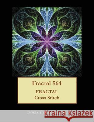 Fractal 564: Fractal cross stitch pattern George, Kathleen 9781548555610