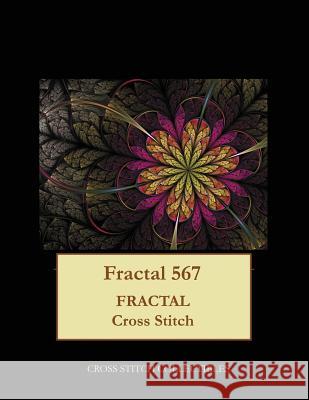 Fractal 567: Fractal cross stitch pattern George, Kathleen 9781548555849 Createspace Independent Publishing Platform