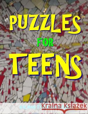 Puzzles for Teens: 111 Large Print Word Search Puzzles Kalman Tot 9781548752309