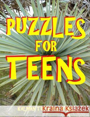 Puzzles for Teens: 133 Large Print Themed Word Search Puzzles Kalman Tot 9781548824655