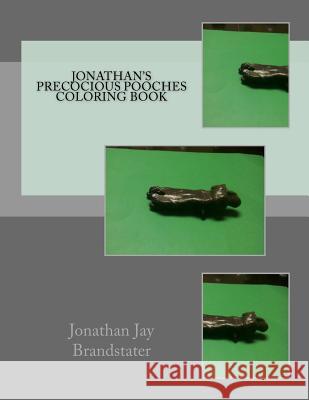Jonathan's Precocious Pooches Coloring Book Mr Jonathan Jay Brandstater 9781548868598 Createspace Independent Publishing Platform