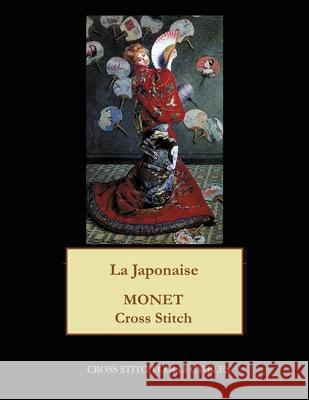 La Japonaise: Monet cross stitch pattern George, Kathleen 9781548891404 Createspace Independent Publishing Platform