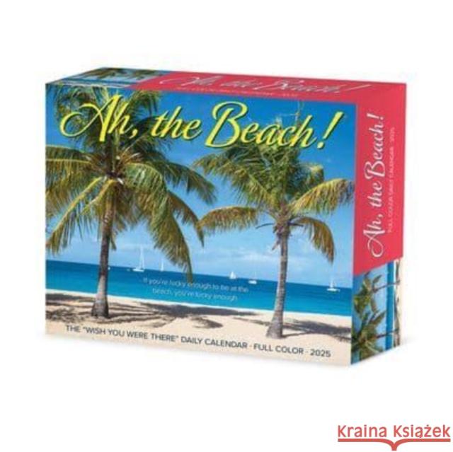 Ah, the Beach! 2025 6.2 X 5.4 Box Calendar Willow Creek Press 9781549240560 Willow Creek Press Calendars