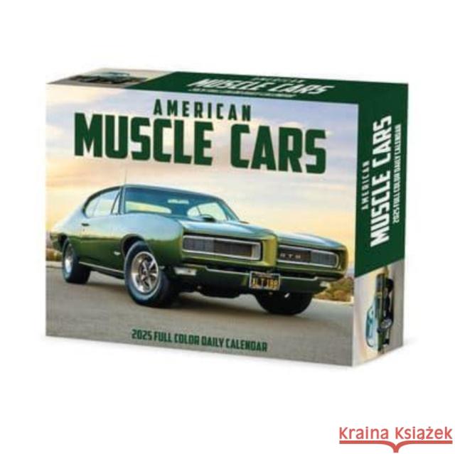 American Muscle Cars 2025 6.2 X 5.4 Box Calendar Willow Creek Press 9781549240584 Willow Creek Press Calendars