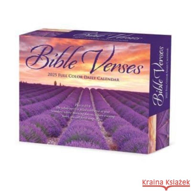 Bible Verses 2025 6.2 X 5.4 Box Calendar Willow Creek Press 9781549240669 Willow Creek Press Calendars