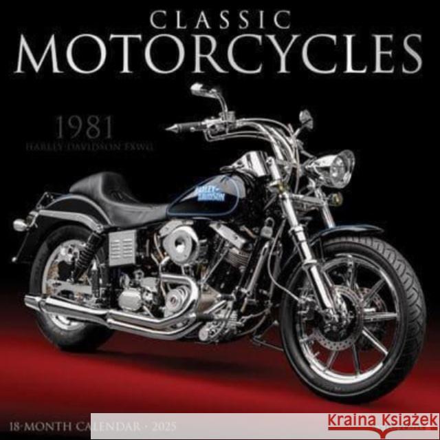 Classic Motorcycles 2025 12 X 12 Wall Calendar Willow Creek Press 9781549242434 Willow Creek Press Calendars