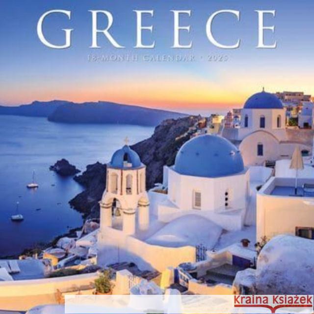 Greece 2025 12 X 12 Wall Calendar Willow Creek Press 9781549243226 Willow Creek Press Calendars