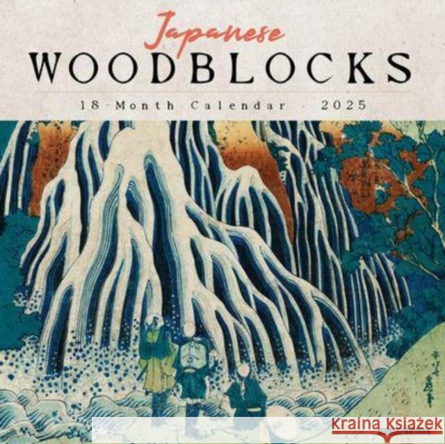 Japanese Woodblocks 2025 12 X 12 Wall Calendar Willow Creek Press 9781549243578 Willow Creek Press Calendars