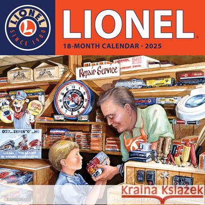 Lionel 2025 12 X 12 Wall Calendar Willow Creek Press 9781549243752 Willow Creek Press Calendars