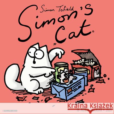 Simon's Cat 2025 12 X 12 Wall Calendar Simon Toefield 9781549244919 Willow Creek Press Calendars