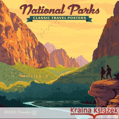 National Parks (Adg) 2025 7 X 7 Mini Wall Calendar Anderson Design Group 9781549245886 Willow Creek Press Calendars