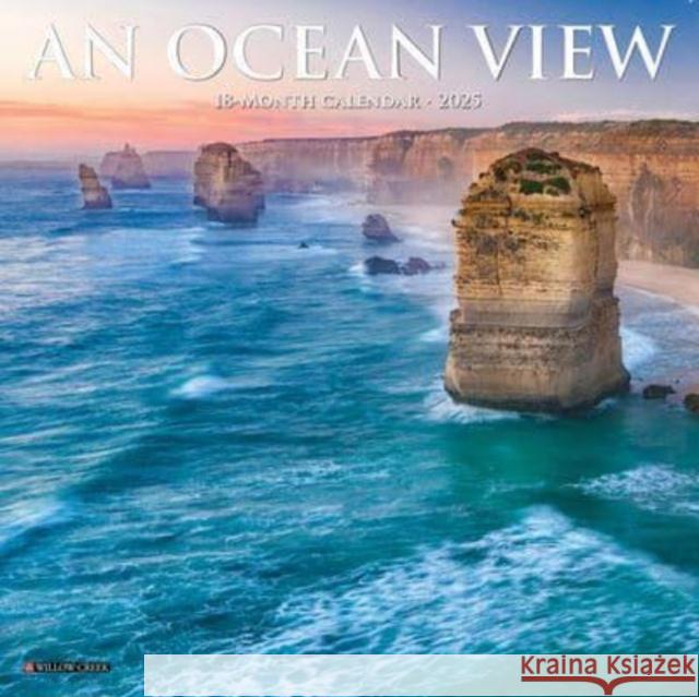 Ocean View 2025 7 X 7 Mini Wall Calendar Willow Creek Press 9781549245893 Willow Creek Press Calendars