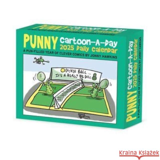 Punny Cartoon-A-Day by Jonny Hawkins 2025 6.2 X 5.4 Box Calendar Jonny Hawkins 9781549246265