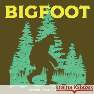 Bigfoot 2025 7 X 7 Mini Wall Calendar Willow Creek Press 9781549248658 Willow Creek Press Calendars