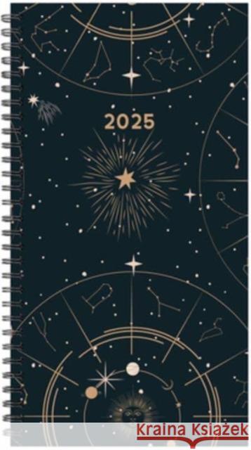 Celestial 2025 3.5 X 6.5 Softcover Weekly Spiral Willow Creek Press 9781549248719 Willow Creek Press Calendars