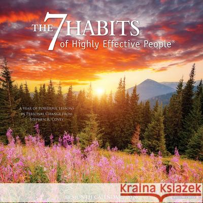 7 Habits of Highly Effective People 2026 Wall Calendar Franklin Covey 9781549249723