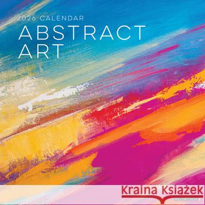 Abstract Art 2026 12 X 12 Wall Calendar Willow Creek Press 9781549249778 Wlcp