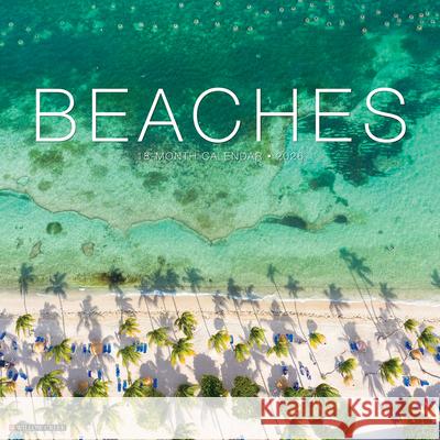 Beaches 2026 12 X 12 Wall Calendar Willow Creek Press 9781549250118 Wlcp