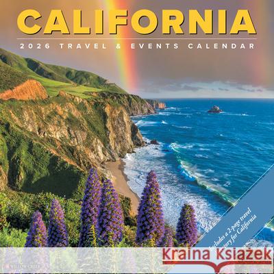 California 2026 12 X 12 Wall Calendar Willow Creek Press 9781549250491 Wlcp