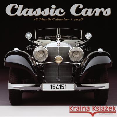 Classic Cars 2026 Wall Calendar Willow Creek Press 9781549250729 Wlcp