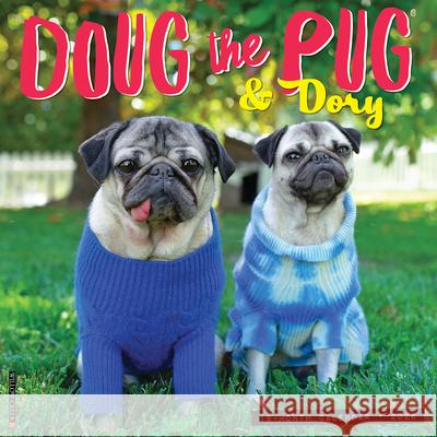 Doug the Pug & Dory 2026 12 X 12 Wall Calendar  9781549251016 Wlcp