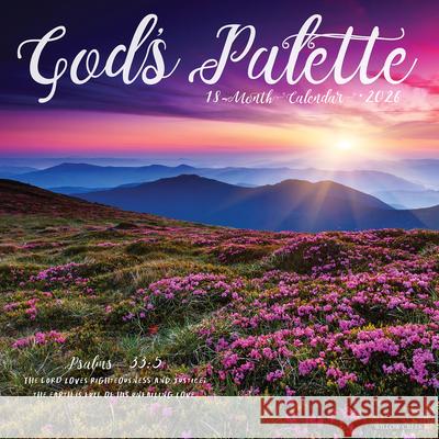 God's Palette 2026 Wall Calendar Willow Creek Press 9781549251283 Wlcp