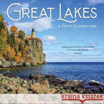 Great Lakes 2026 12 X 12 Wall Calendar Willow Creek Press 9781549251368 Willow Creek Press Calendars