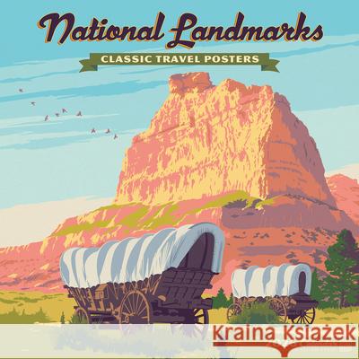 National Landmarks (Adg) 2026 Wall Calendar Anderson Design Group 9781549252105 Wlcp