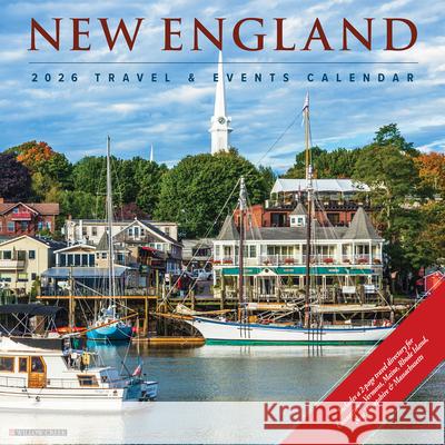 New England 2026 Wall Calendar Willow Creek Press 9781549252150 Wlcp