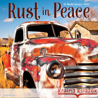 Rust in Peace 2026 12 X 12 Wall Calendar Willow Creek Press 9781549252624 Willow Creek Press Calendars