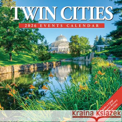 Twin Cities 2026 Wall Calendar Willow Creek Press 9781549253041 Wlcp