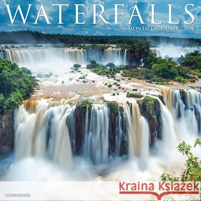Waterfalls 2026 Wall Calendar Willow Creek Press 9781549253102 Wlcp