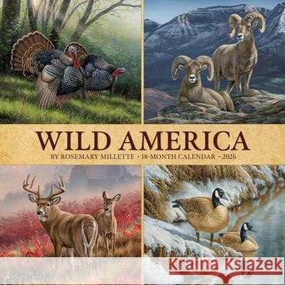 Wild America 2026 12 X 12 Wall Calendar  9781549253270 Wlcp