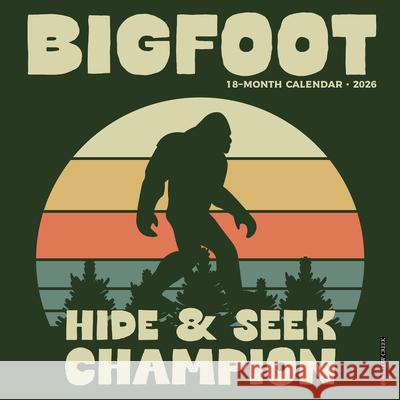 Bigfoot Mini Wall Calendar Willow Creek Press 9781549253485 Wlcp