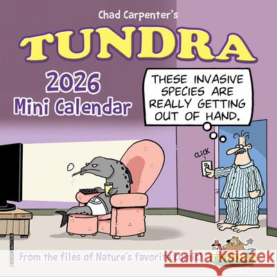 Tundra 2026 Mini Wall Calendar Chad Carpenter 9781549253799 Wlcp