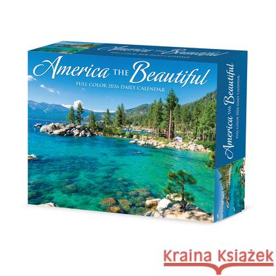 America the Beautiful 2026 Box Calendar Willow Creek Press 9781549253898 Wlcp