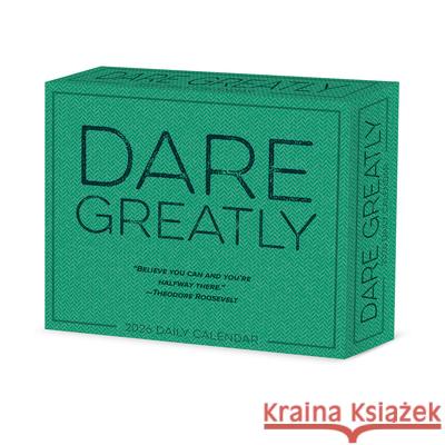 Dare Greatly 2026 Box Calendar Willow Creek Press 9781549254123 Wlcp